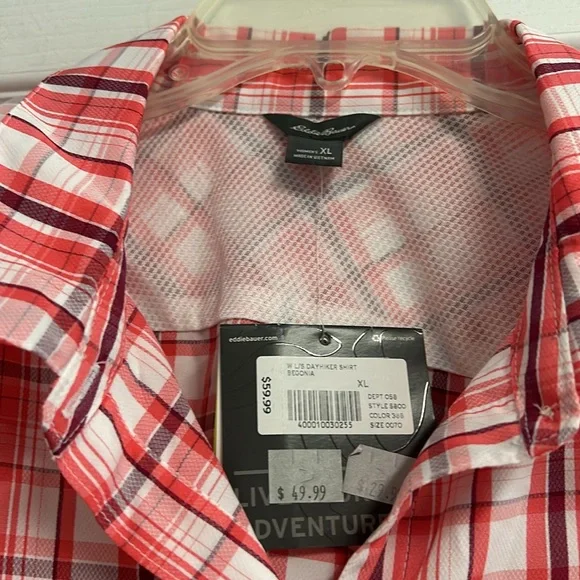 New with tags Eddie Bauer women’s button up shirt - Picture 6 of 7
